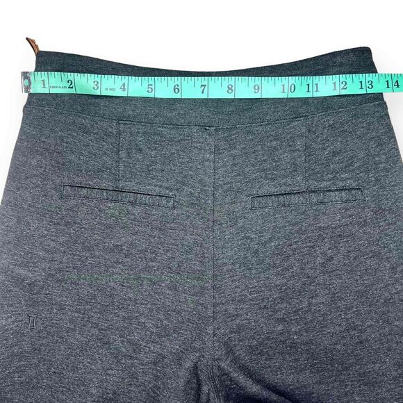 Kit And Ace Flare Trouser Pants Charcoal Grey High-Waisted Womens Size 4 S / M - Picture 8 of 8